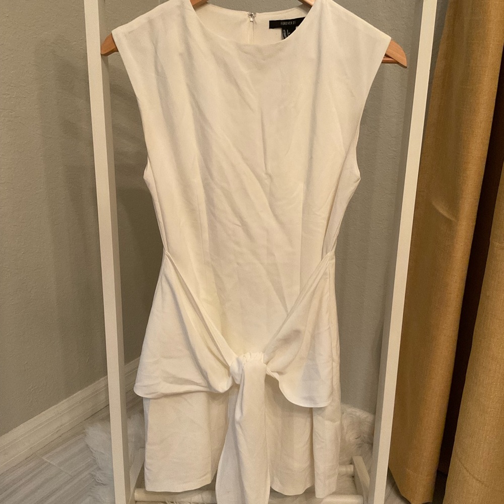 Forever 21 Sz S White Dress